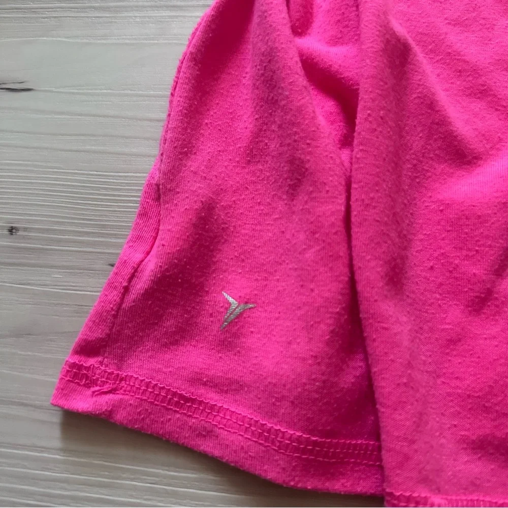 Old Navy Active Fuchsia Hot Pink Tee + Tank Top
